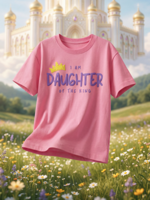 I am Daughter of the king - Kids Relaxed Fit