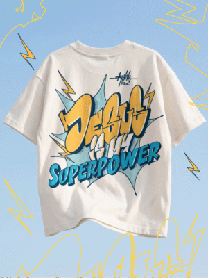 Jesus Is My Super Power - Kids Relaxed Fit