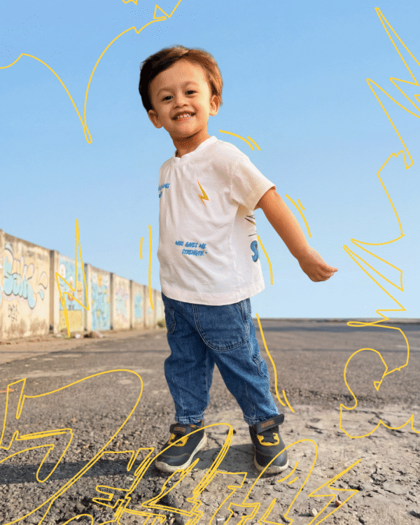 Jesus Is My Super Power - Kids Relaxed Fit